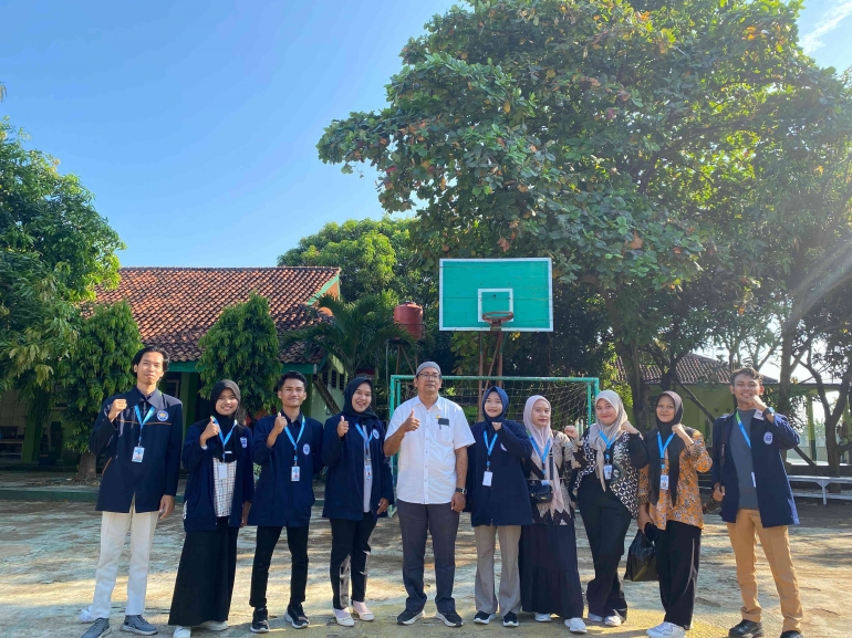 Mahasiswa KPM Universitas Islam Bunga Bangsa Cirebon Desa Warukawung Sukses Berpartisipasi dalam Kegiatan Readhaton SMPN 2 Depok Kabupaten Cirebon.